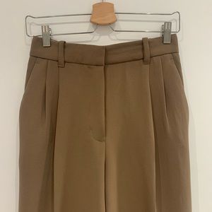 Aritzia Wilfred Effortless Pants in Mushroom